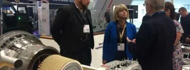 Alba Power DSEI Tyne Engine Harriet Baldwin MP Campbell Archibald